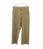 コモリ COMOLI 20SS コットンギャバウォッシュドパンツ 1 カーキ R01-03009 /KH