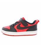 ナイキ NIKE PS Court Borough Low Recraft University Red/White/Black スニーカー US1.5C 17.5cm 赤 DV5457-600 /TK
