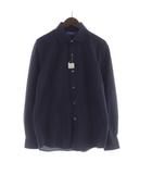 メーカーズシャツ カマクラ MAKER'S SHIRT 鎌倉 タグ付き カジュアルシャツ デニム 長袖 L 紺 ネイビー YM1006 /RO