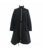マルニ MARNI 22SS Kids & Junior M00488 キッズ コート 女の子 ロゴ Aライン 12Y 黒 ブラック /☆G
