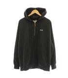  フォックスコレクション THE FOX COLLECTION ハーフジップ パーカー 1023174500061 スウェット M 黒 ブラック /☆G