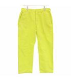 シュプリーム SUPREME Work Pant ワークパンツ ストレート ジップフライ 30 黄緑 /KU