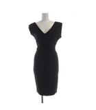 ダイアンフォンファステンバーグ DIANE von FURSTENBERG ワンピース マキシ ロング ノースリーブ 0 黒 ブラック /RO