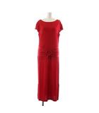 ミス アシダ miss ashida ワンピース ロング 半袖 11 レッド CO160 /NQ