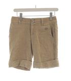 バーバリーブルーレーベル BURBERRY BLUE LABEL ショートパンツ ハーフ ロゴボタン 36 ベージュ FQF90-578-40 /RO