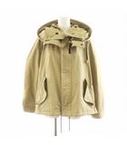 ザ リラクス THE RERACS 16FW RECT 106L NON LINER J モッズコート ショート丈 フード アウター 40 ベージュ /AN17