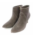  ロックポート ROCKPORT ショートブーツ スエード US6.5 23.5cm グレージュ CH5861 /TK