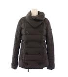 タトラス TATRAS VERGINIA SHORT W JACKET ヴァージニアショートWジャケット ダウンジャケット アウター ビックカラー ダブル ストレッチ 3 黒 ブラック LTA14A4211 /BB