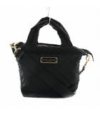 マークジェイコブス MARC JACOBS 2WAY ショルダーバッグ ハンドバッグ キルティング ブラック /NQ