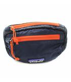 パタゴニア Patagonia Light Weight Travel Mini Hip Pack ライトウェイト トラベル ミニ ヒップパック ボディバッグ ロゴ ナイロン 紺 ネイビー オレンジ 49446 /KU