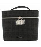 ジバンシィ GIVENCHY バニティバッグ 化粧ポーチ ノベルティ バニティ ロゴ キャンバス 黒 ブラック /☆G