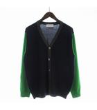 トゥモローランド トリコ TOMORROWLAND tricot カーディガン ニット 長袖 M 紺 ネイビー 41-02-24-02002 /EE