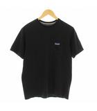 22SS P-6 LABEL POCKET RESPONSIBILI-TEE Tシャツ カットソー 半袖 クルーネック ロゴ XS 黒 ブラック 37406SP22 /KU