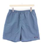 Baggies Shorts バギーショーツ ショートパンツ イージー ウエストゴム ナイロン ロゴ M 青 ブルー 58034SP20 /BB