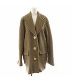 マックスマーラ MAX MARA チェスターコート ロング丈 ウール カシミヤ混 アウター 38 モカ /AN40