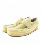 クラークス clarks ワラビーローファー WALLABEE LOAFER スエード US8 ライトグリーン 61577832 /AN7 ●D