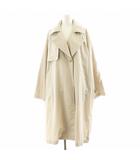 イエナ IENA ポプリンオーバートレンチコート ロング丈 38 ベージュ 21020900028010 /AN19