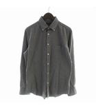 マッキントッシュ ロンドン MACKINTOSH LONDON カジュアルシャツ ボタンダウン 長袖 L グレー G1M13-211-07 /EE