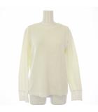マディソンブルー MADISONBLUE Tシャツ ロンT カットソー 長袖 ワッフル 01 白 MB204-7018 /TK