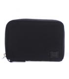 ポーター PORTER 吉田カバン リフトウォレット 二つ折り財布 コンパクト ラウンドファスナー ロゴ ナイロン 黒 ブラック 822-16107 /BB
