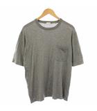 コモリ COMOLI ニット セーター 半袖 シルク ポケット 2 グレー 15S-06003 /TK