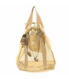 ザノースフェイス THE NORTH FACE ホワイトレーベル WHITE LABEL ライトメッシュトート LIGHT MESH TOTE トートバッグ ショルダーバッグ 2way ナイロン タグ付き ONE ベージュ NN2PM13B /YT