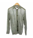 ポールスミスコレクション PAUL SMITH COLLECTION カーディガン リネン ニット 長袖 M 緑 PN-NR-79989 /TK