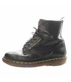 ドクターマーチン DR.MARTENS 8ホール ショートブーツ レースアップ レザー 26.0cm 黒 ブラック /AN8
