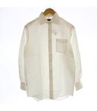 バーバリー ロンドン BURBERRY LONDON ワイシャツ ストライプ 長袖 シャツ 39 ライトピンク /☆G