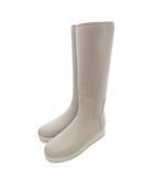 ハンター HUNTER ブーツ ロングブーツ 6 ライトグレー 灰色 /AE