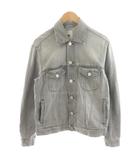 ピーティートリノ PT TORINO デニムジャケット Gジャン ジージャン ロゴ 48 グレー TL2SGB011DEN /AN44