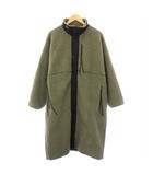 ザノースフェイス THE NORTH FACE HYKE TEC BOA COAT テックボアコート スタンドカラー アウター ロング丈 ロゴ S カーキ NA691HY /BB
