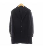ラルディーニ LARDINI ブートニエール チェスターコート ロング丈 ウール カシミヤ混 アウター 48 紫 パープル JD23177AQ /AN32