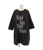 23SS Tシャツ カットソー 半袖 クルーネック ロゴ プリント F グレー 23-070-462-8530-2-0 /BM