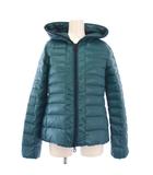 デュベティカ DUVETICA ダウンジャケット ナイロン アウター ショート丈 ジップアップ 40 青 ブルー /BB