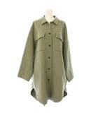 アドーア ADORE 20AW ソフトリバージャケット コート アウター 38 グリーン 531-0250009 /TK