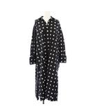 マックスマーラ MAX MARA BESSICA シャツワンピース 長袖 ロング スキッパー J36 ブラック 12210821 /KH
