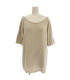 ドゥーズィエムクラス DEUXIEME CLASSE シルク ニット 20-080-500-7010 半袖 F ライトベージュ /☆G