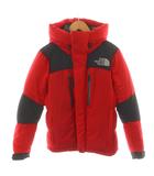 ザノースフェイス THE NORTH FACE バルトロ ライト ジャケット Baltro Light Jacket ダウンジャケット フード ロゴ アウター XS 赤 レッド 黒 ブラック ND91950 /AN41