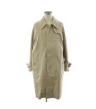 マッキントッシュ MACKINTOSH オーバーサイズドラグランスリーブシングルブレステッドコート ステンカラーコート ロング丈 アウター 38 ベージュ GM-129BS /AN40