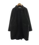 ノンネイティブ nonnative STUDENT LONG COAT POLY TAFFETA WITH GORE-TEX 2L ステンカラーコート ロング丈 アウター 3 黒 ブラック NN-J4212 /AN39