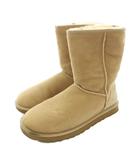 アグ オーストラリア UGG australia CLASSIC SHORT クラシック ショート F23112F ムートンブーツ シープスキン 25cm ベージュ /☆G