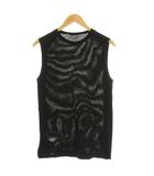 インナー メッシュタンクトップ NU61702 ノースリーブ SM 黒 ブラック /☆G