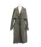 イエナ IENA 23SS Pe ポプリンシングルトレンチコート ロング スプリングコート 春アウター 36 グレー 23020900042010 /YM