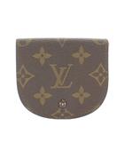 ルイヴィトン LOUIS VUITTON モノグラム ポルトモネ グセ 小銭入れ コインケース PVCレザー 茶 ブラウン M61970 /YT ■OH