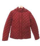 ダウンジャケット キルティング S ワインレッド 赤 /YJ