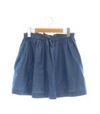 ポロ ラルフローレン POLO RALPH LAUREN ギャザースカート ミニ XL 青 /DF