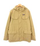 パタゴニア Patagonia ISTHMUS PARKA イスマスパーカー ダウンジャケット ナイロン アウター フード ロゴ L ベージュ 27022 /BB