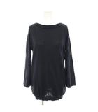 ドゥーズィエムクラス DEUXIEME CLASSE 16SS ルーズリー LOOSELY ニット セーター ボートネック 長袖 紺 ネイビー 16080500704010 /YT ■JS