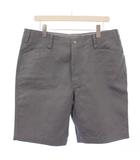 BDP SHORTS BDPショーツ ショートパンツ ハーフパンツ ジップフライ ロゴ M グレー /BB